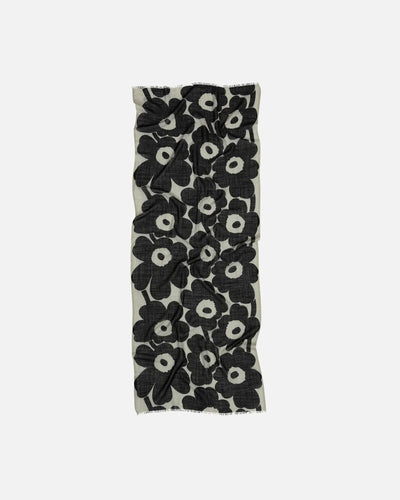 fiore unikko scarf - black/grey