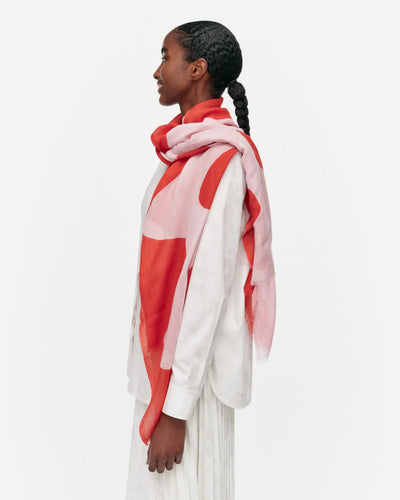 fiore lokki scarf - red/pink