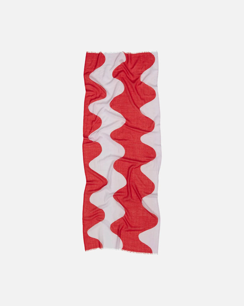 fiore lokki scarf - red/pink