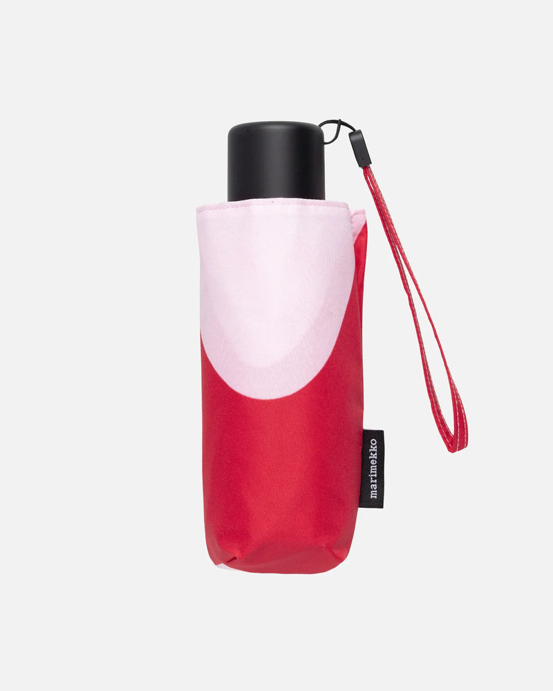 mini manual lokki umbrella - red