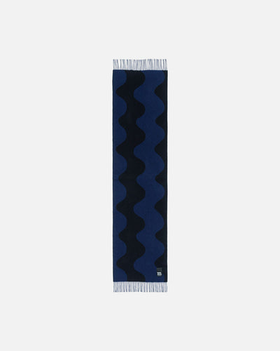 ovlin lokki scarf - navy/black