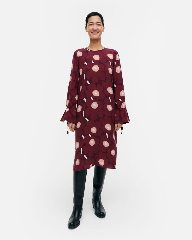 lahjat unikko dress - maroon