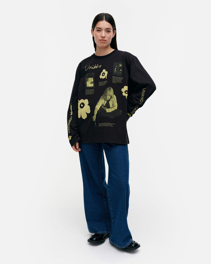 biitti unikko tribute - long sleeve shirt