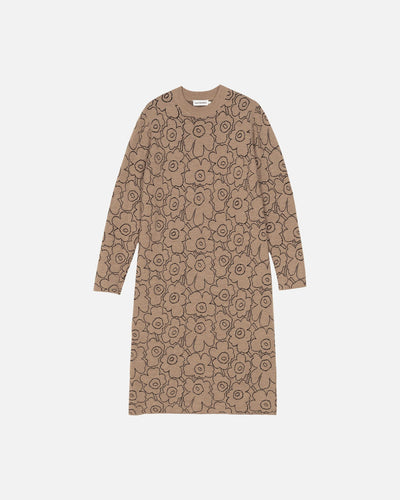 ennallaan piirto unikko knitted dress