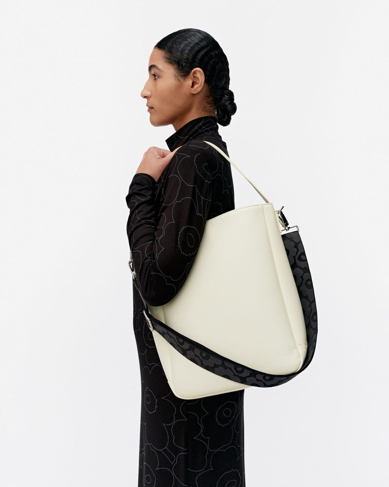 gratha tote shoulder bag - butter cream