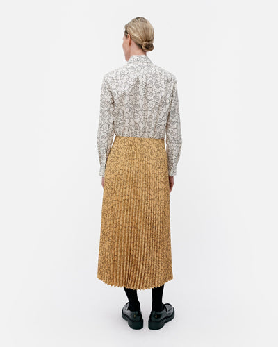 myy piirto unikko skirt - mustard