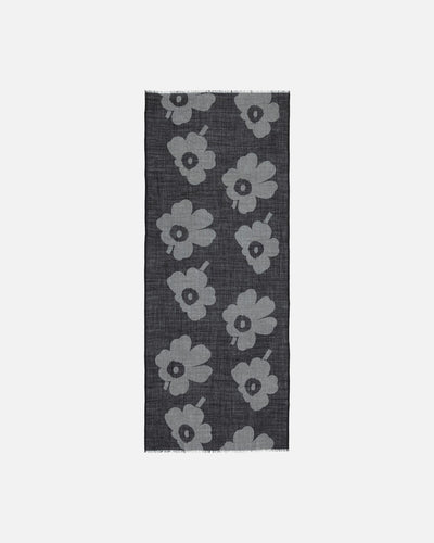 fiore unikko scarf - black