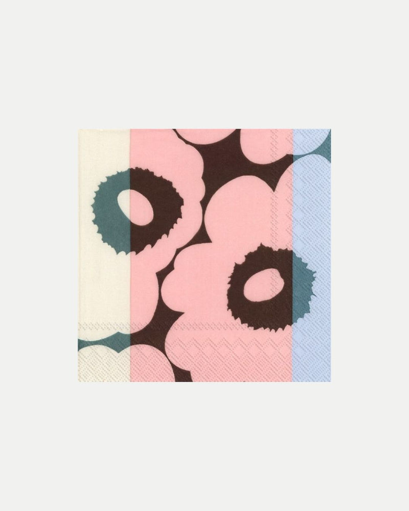 unikko ralli rose lunch paper napkins