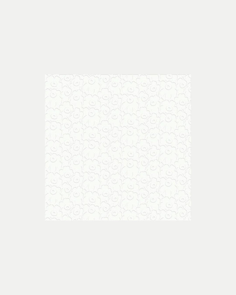 embossed unikko off white paper napkins