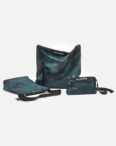 neat crossbody unikko - medium - forest