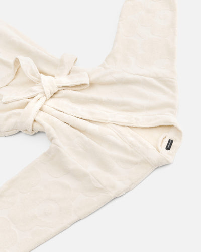 unikko bath robe - cream