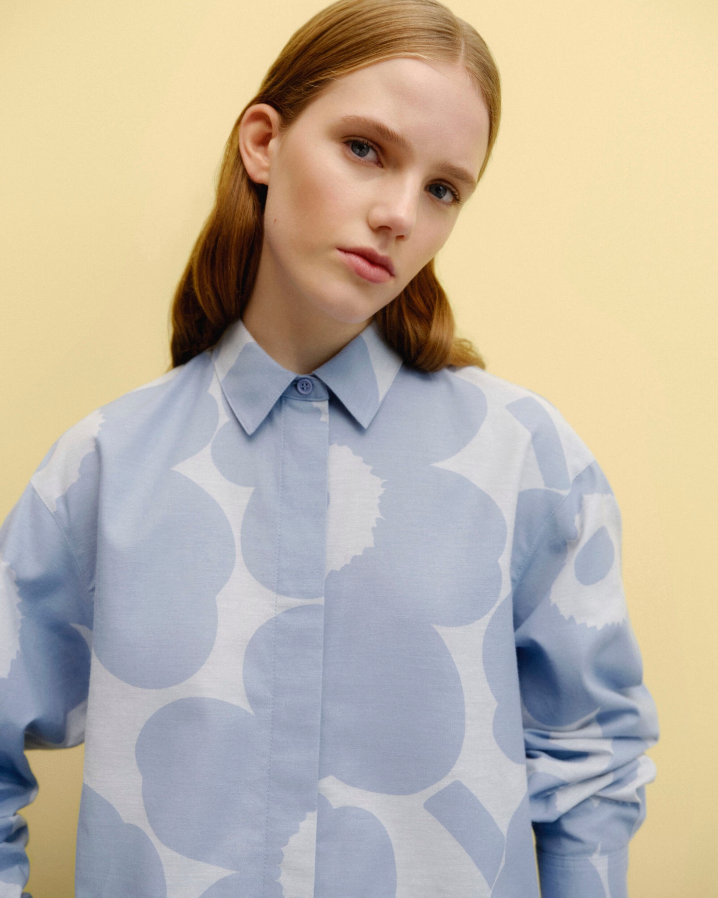 ruoste unikko - cotton shirt – Marimekko Vancouver