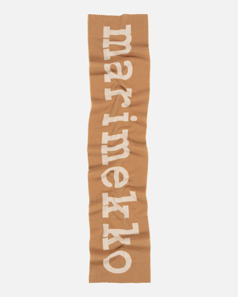 lieddi logo - wool scarf