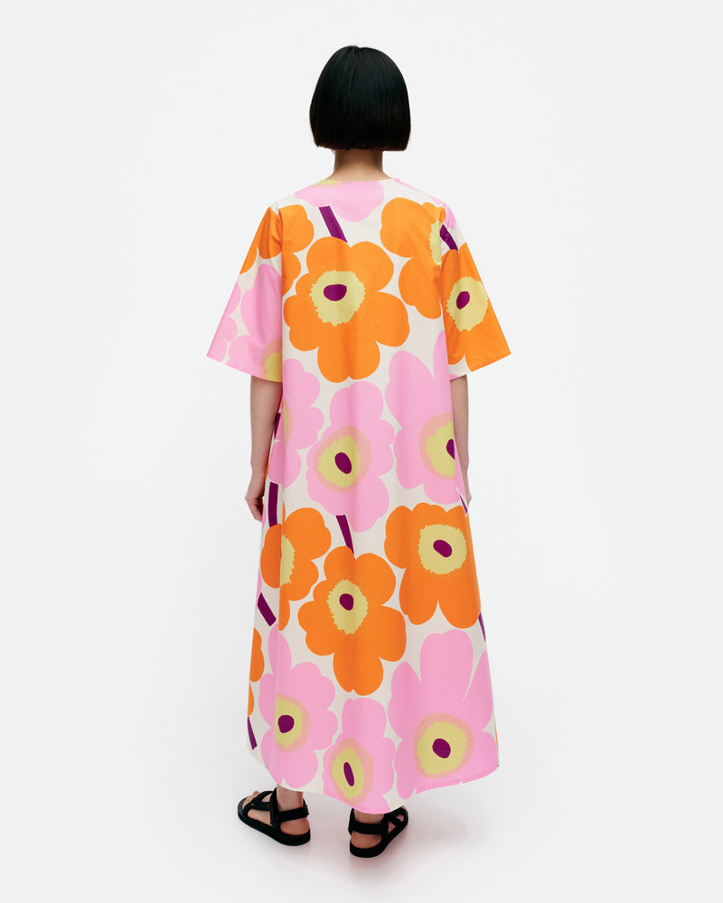 kellotus unikko cotton poplin dress