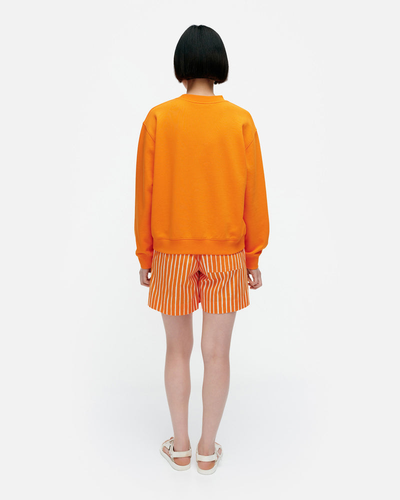 leiot unikko sweatshirt - orange