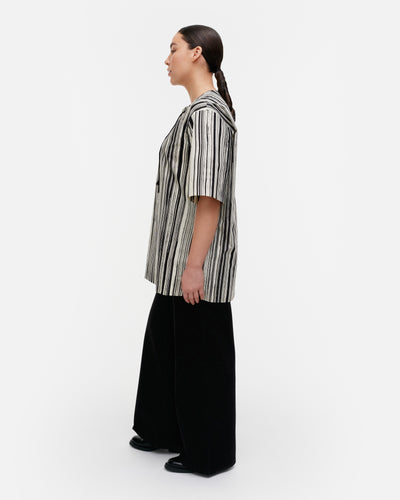 jiiri siluetti- cotton poplin blouse