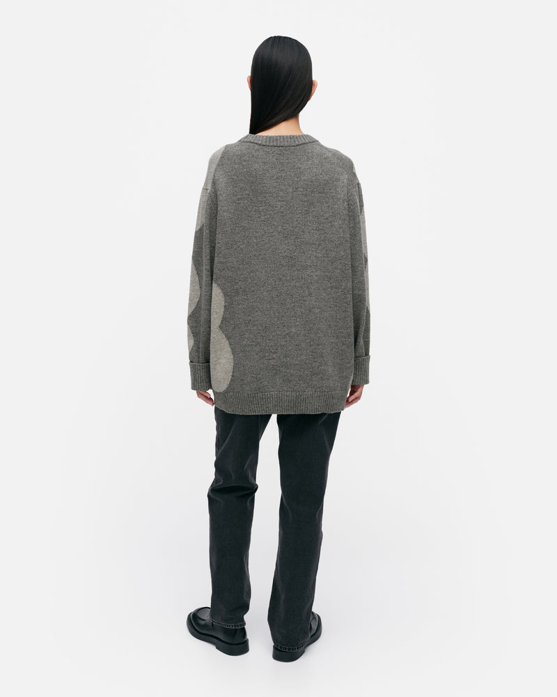 kioski neutra unikko knit jumper - grey