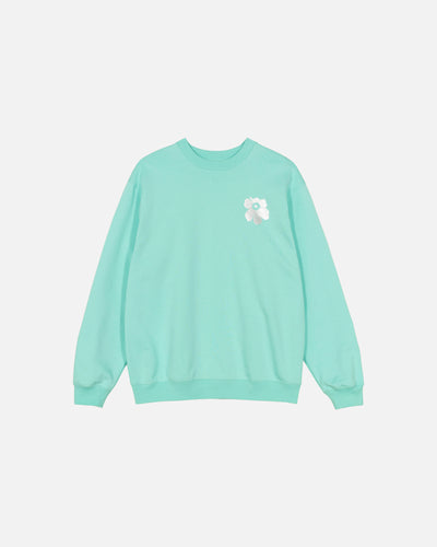 loisto unikko sweatshirt - turquoise