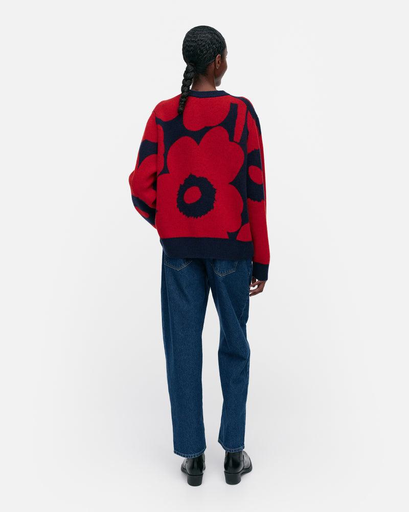 valu unikko knitted wool pullover