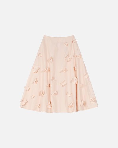 kumarrus 3D unikko skirt - blush