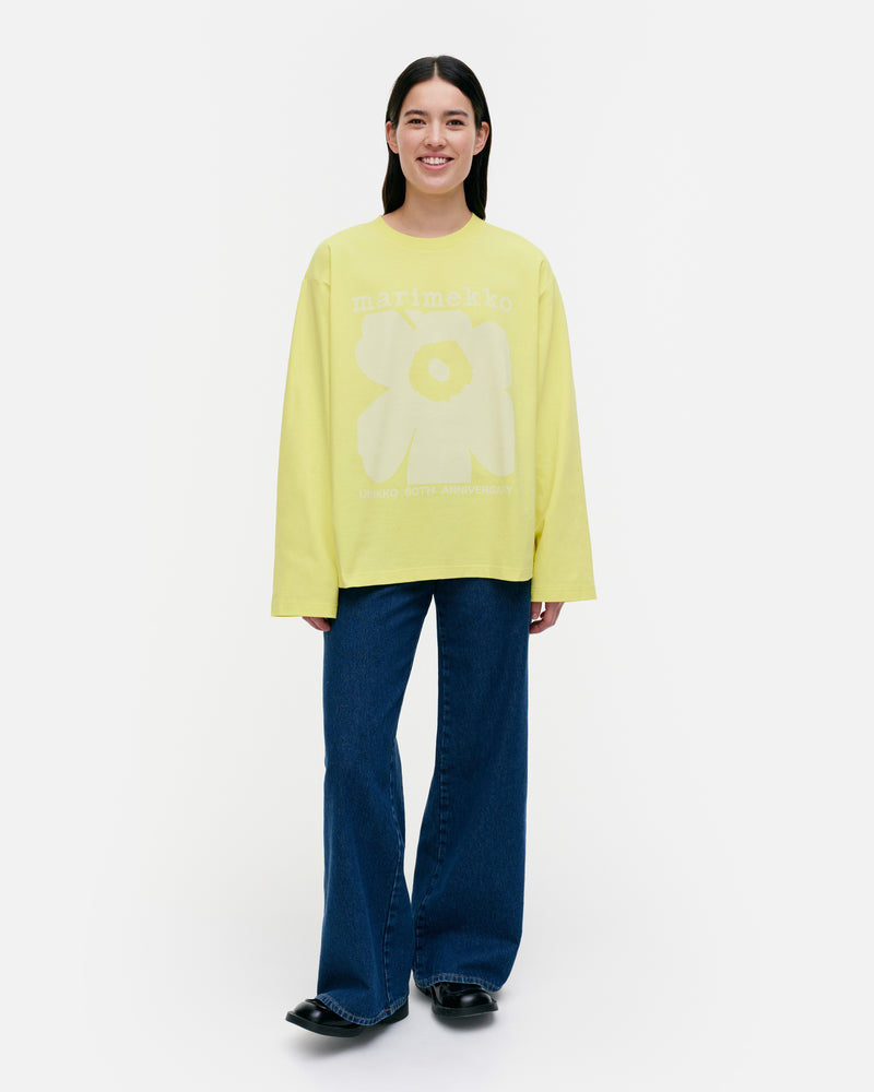 kioski reunat unikko placement - long sleeve top