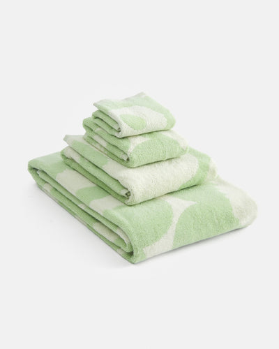 unikko guest towel sage