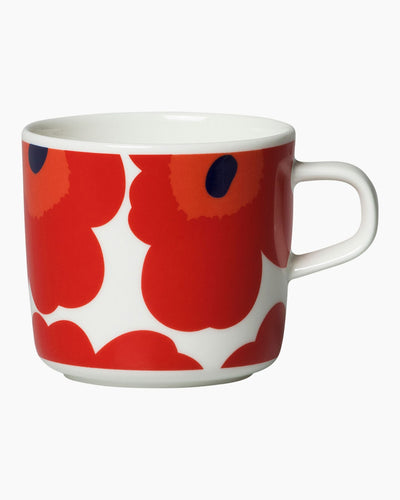 unikko coffee cup red 2 dl