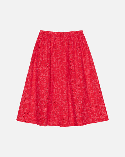nilan rentukka - cotton eyelet lace skirt