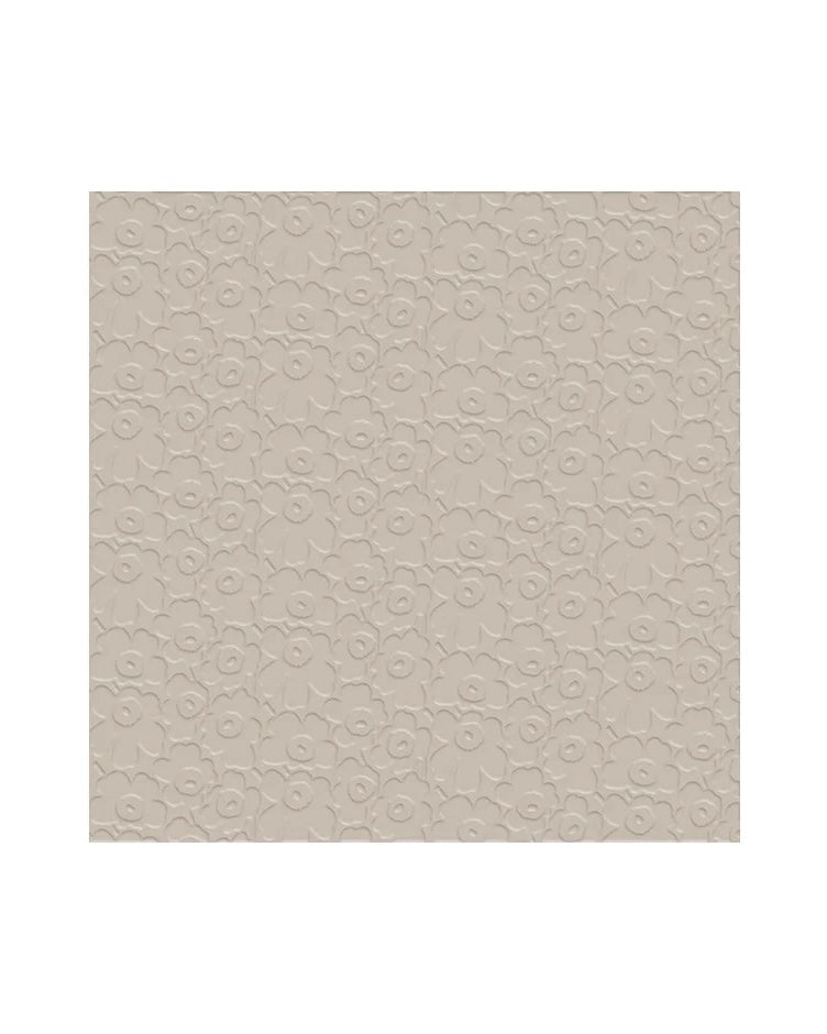 embossed unikko beige paper napkins